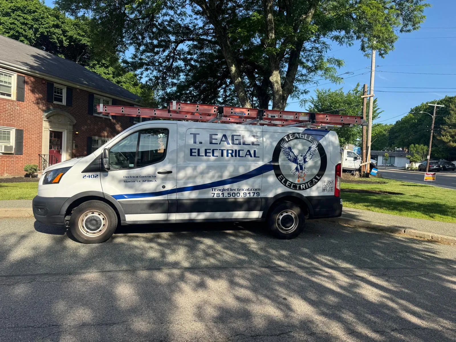 T Eagle Electrical Services LLC service vehicle or team